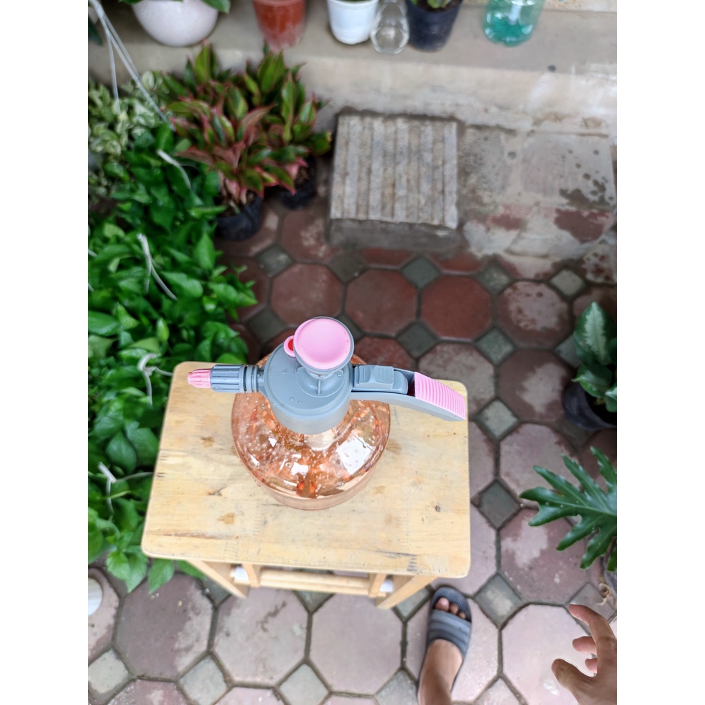 Bình tưới 3L nhựa trong suốt tiện lợi có 2 chế độ tưới đầu vòi tùy chỉnh đa năng