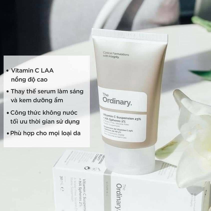 Kem dưỡng sáng da Vitamin C The Ordinary