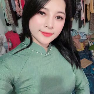 ÁO DÀI LỤA VÂN GỖ CỔ KẾT HẠT( ÁO RIÊNG QUẦN RIÊNG)