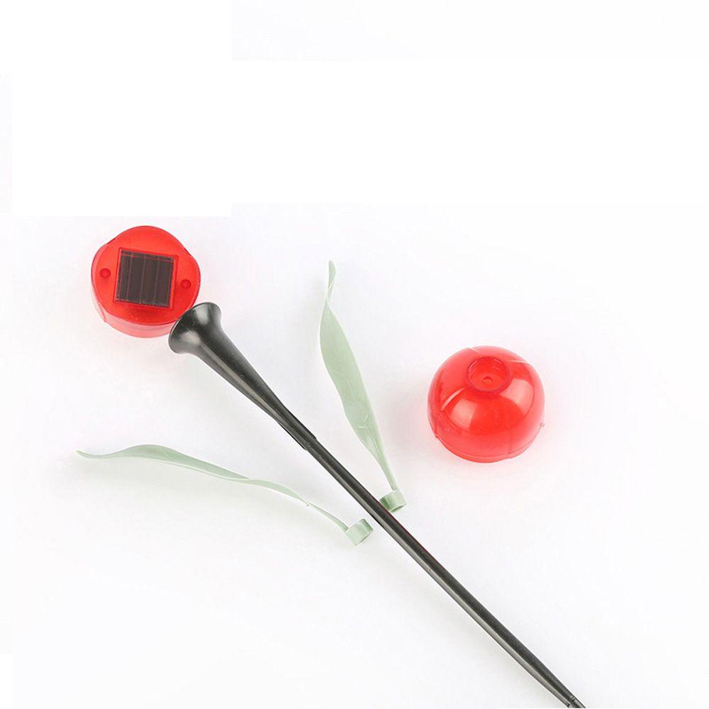 Set 6 Đèn Trang Trí Lối Đi Sân Vườn Sử Dụng Năng Lượng Mặt Trời Hình Bông Hoa