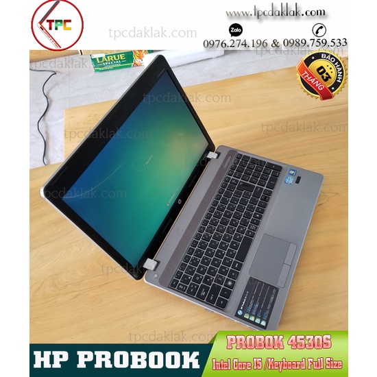 Laptop HP Probook 4530s |Core I5 2540M | RAM 4GB | HDD 320GB | HD Graphics 3000| LCD 15.0 INCH