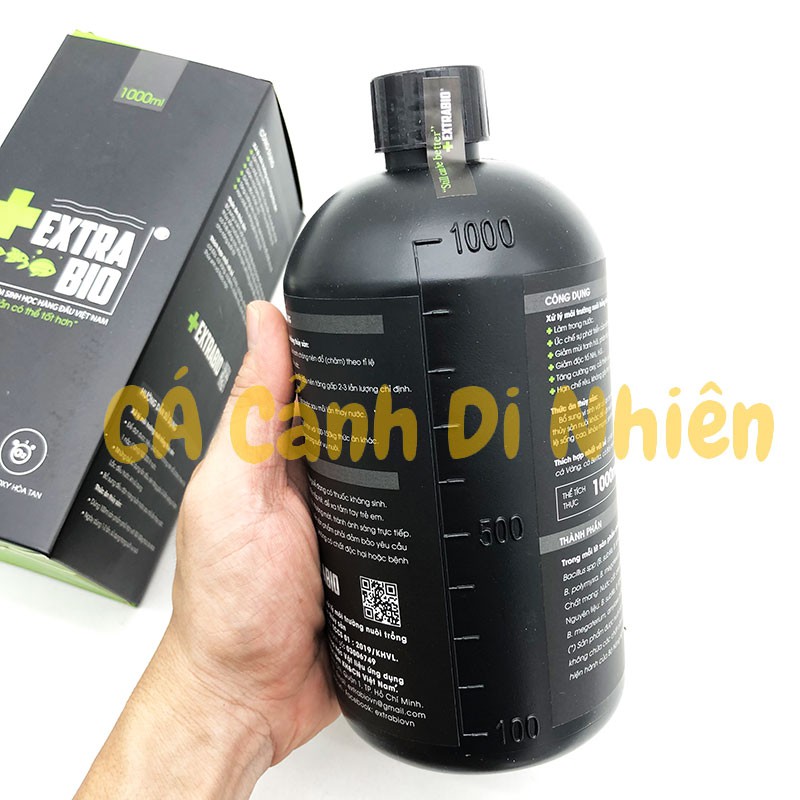 Men vi sinh Extra Bio 1000ML 1 Lít - ExtraBio Chế phẩm xử lý nước cho hồ cá
