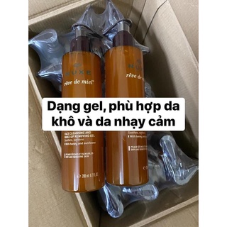 🍃🍃 Sữa rửa mặt NUXE MẬT ONG 200ml - 400ml [Hàng Auth]
