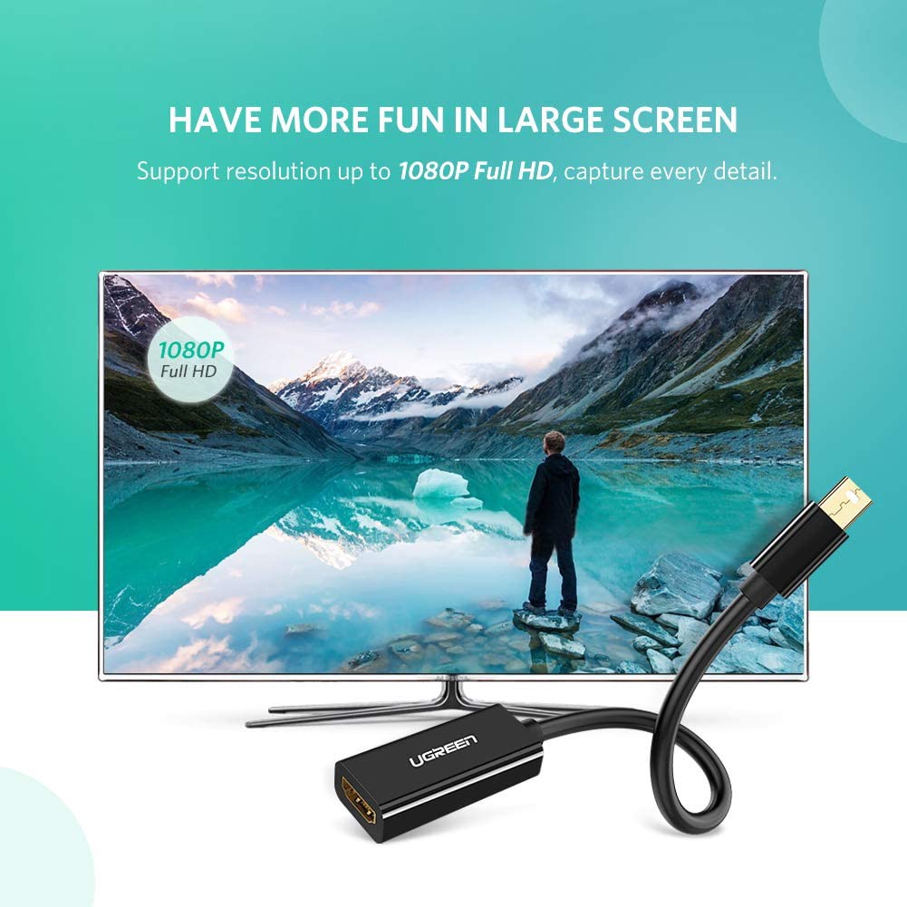 Cáp chuyển đổi Mini DisplayPort sang HDMI female UGREEN MD112