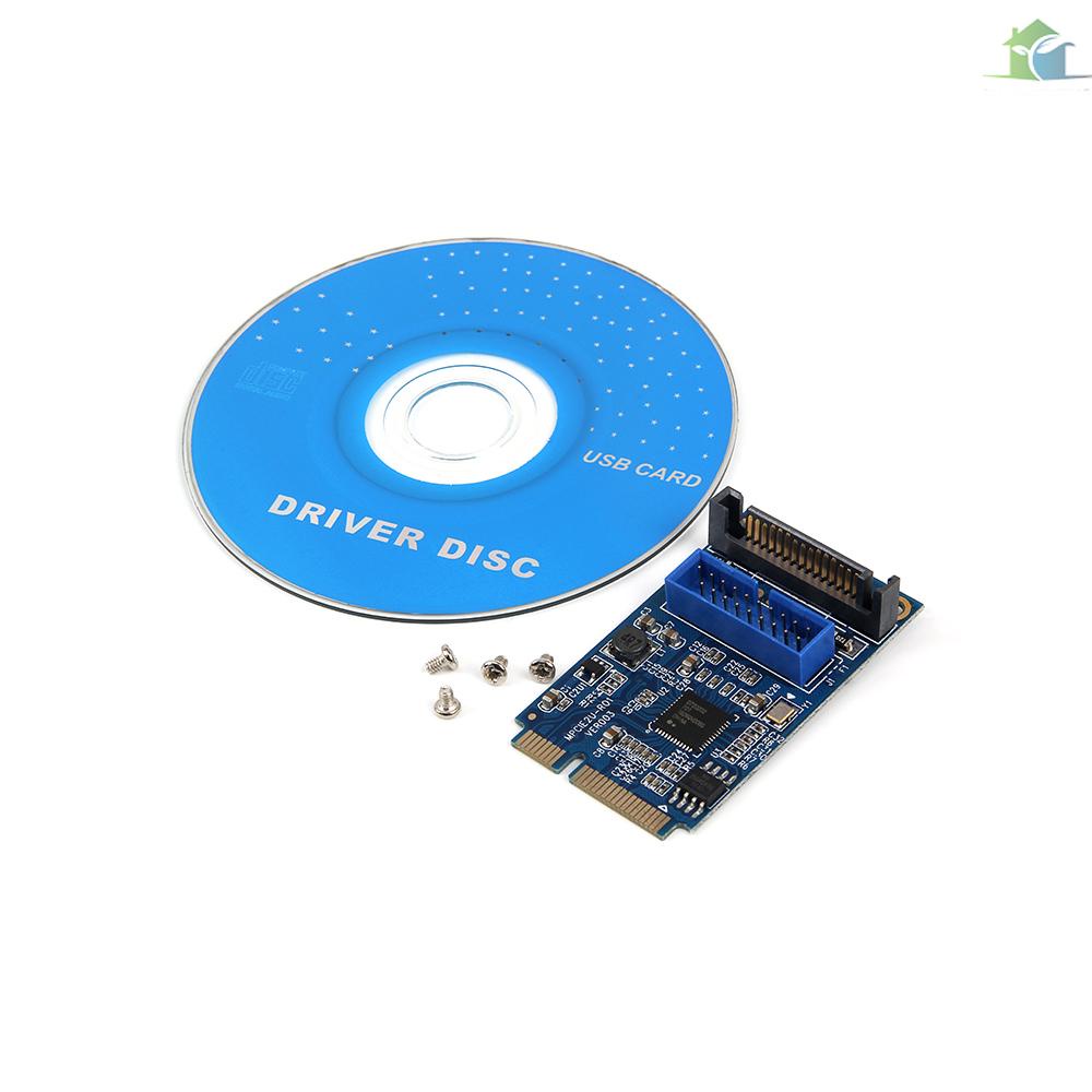 Card Chuyển Đổi Mini Pci-E Sang Usb3.0 20pin / 19pin Thẻ