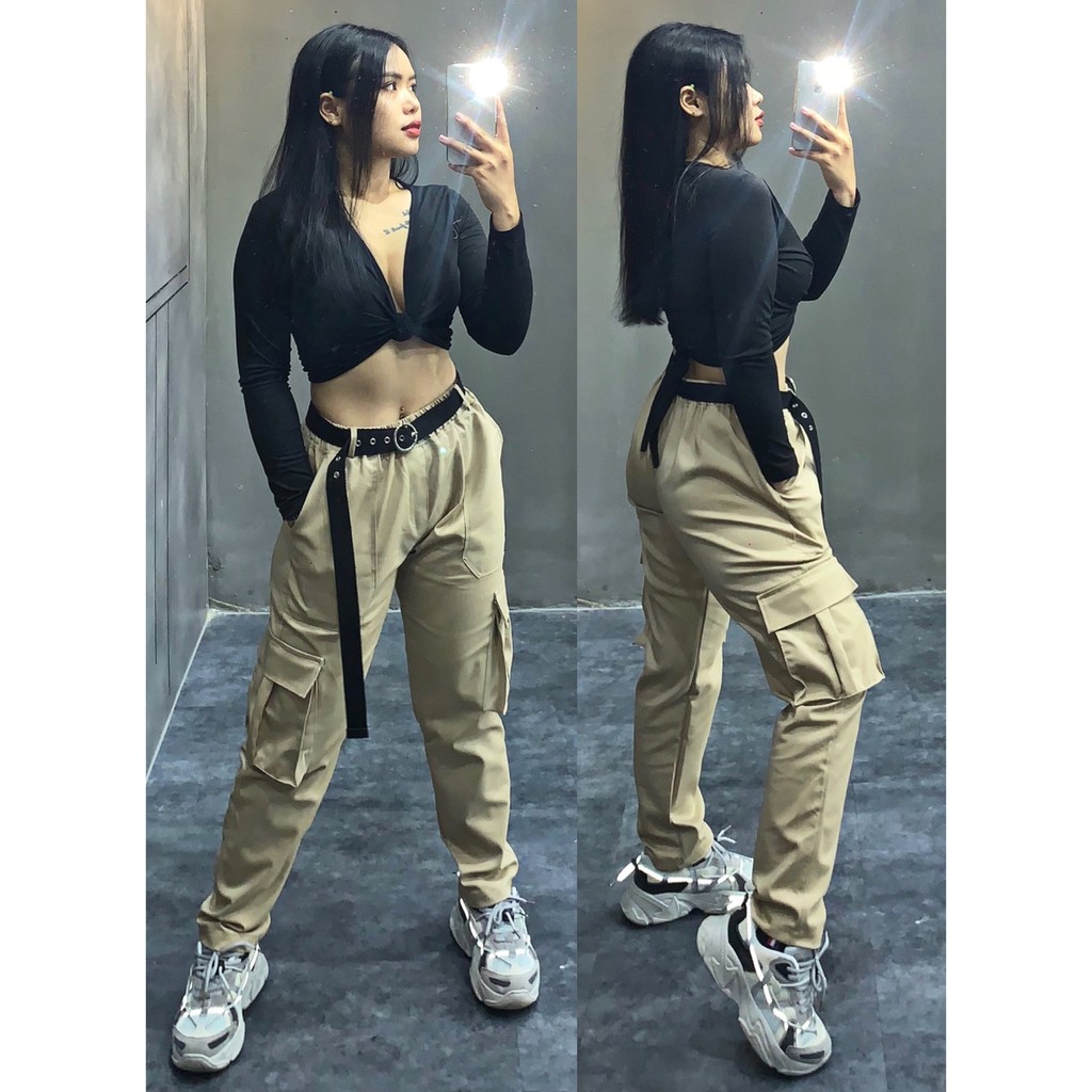 Quần kaki túi hộp trơn (hình shop tự chụp) | BigBuy360 - bigbuy360.vn