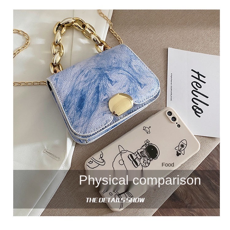 Túi đeo chéo xách tay dáng vuông nhỏ mẫu 2022 phong cách Hàn Quốc thời trang mùa xuân dành cho nữ