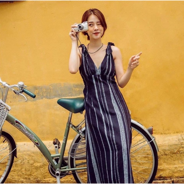 Đầm dottie size M new 100%