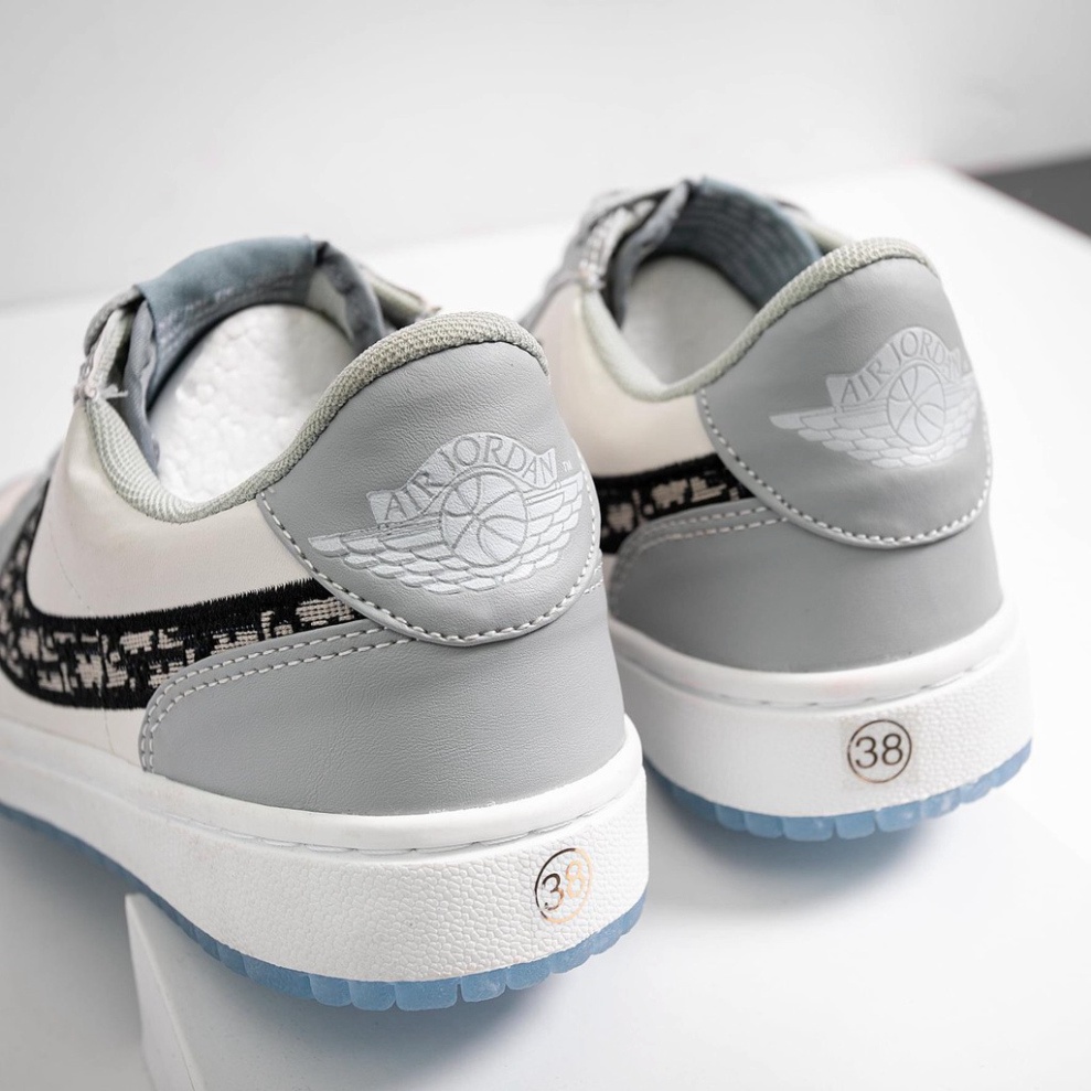 Giày Sneaker Trắng Xám Đen Giaỳ jd Nam Nữ Thời Trang Học Sinh Giá Rẻ Đẹp Đế Xanh 2021 | BigBuy360 - bigbuy360.vn