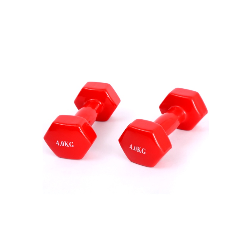 Tạ tay trơn Dumbells bọc cao su loại 6kg - 1 chiếc