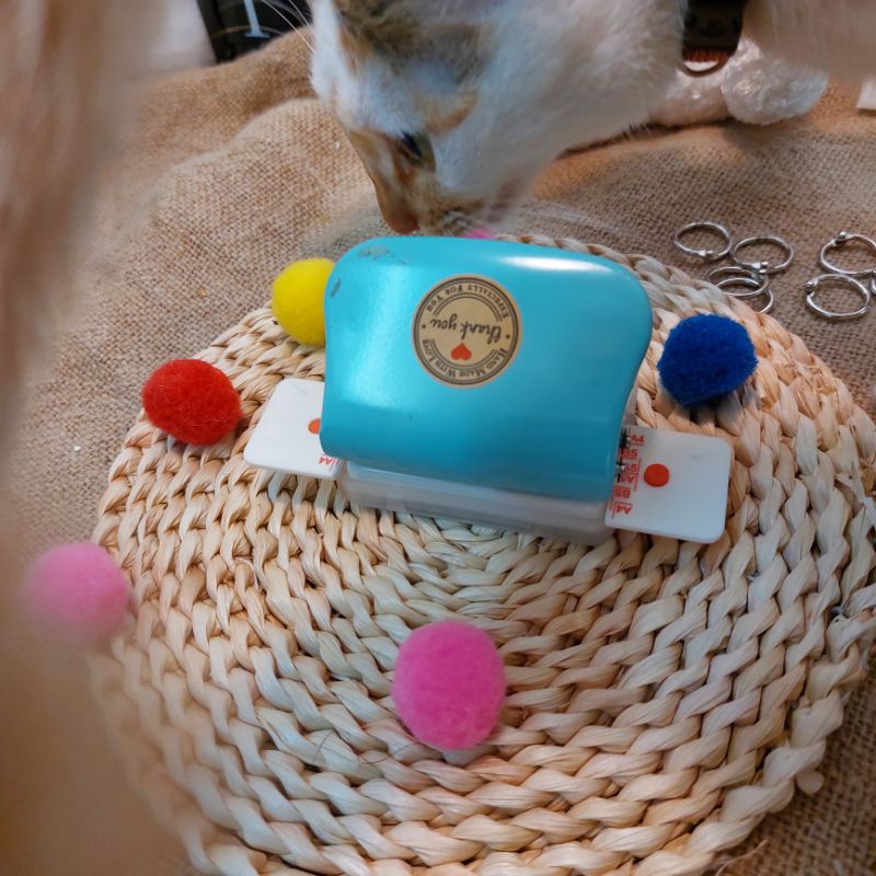 Bấm lỗ đóng tập mini giấy A5, B5, A4, dụng cụ handmade | schepub handmade