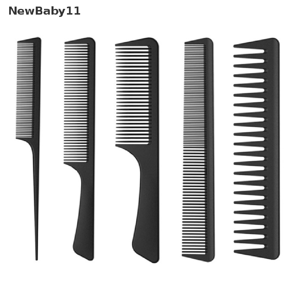 Lược Chải Tóc Bằng Sợi Carbon Chuyên Nghiệp Cho Salon