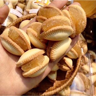 Bánh khóm sò (bánh óc khóm) Thái Lan hũ 350gr