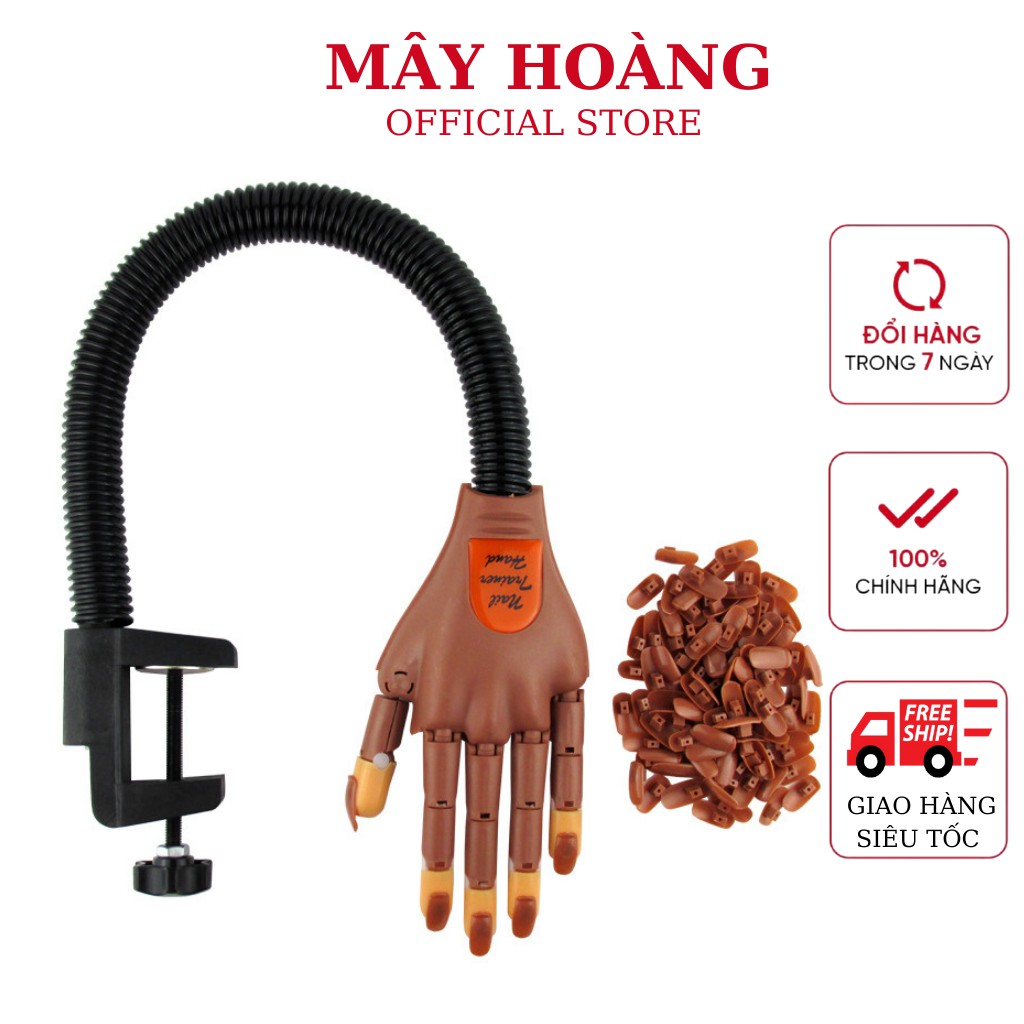 Bàn tay giả học nail