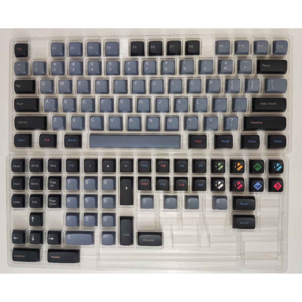 Bàn Phím Cơ 129 Phím GMK Oblivion Keycap XDA Profile PBT Dye-sub Cho 61/78/84/87/104.etc
