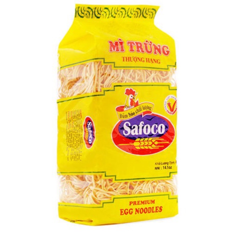 [ Mua Nhiều Hỗ trợ giảm giá] Mì Trứng Thượng Hạng Safoco Gói 400g đảm bảo chất lượng cao