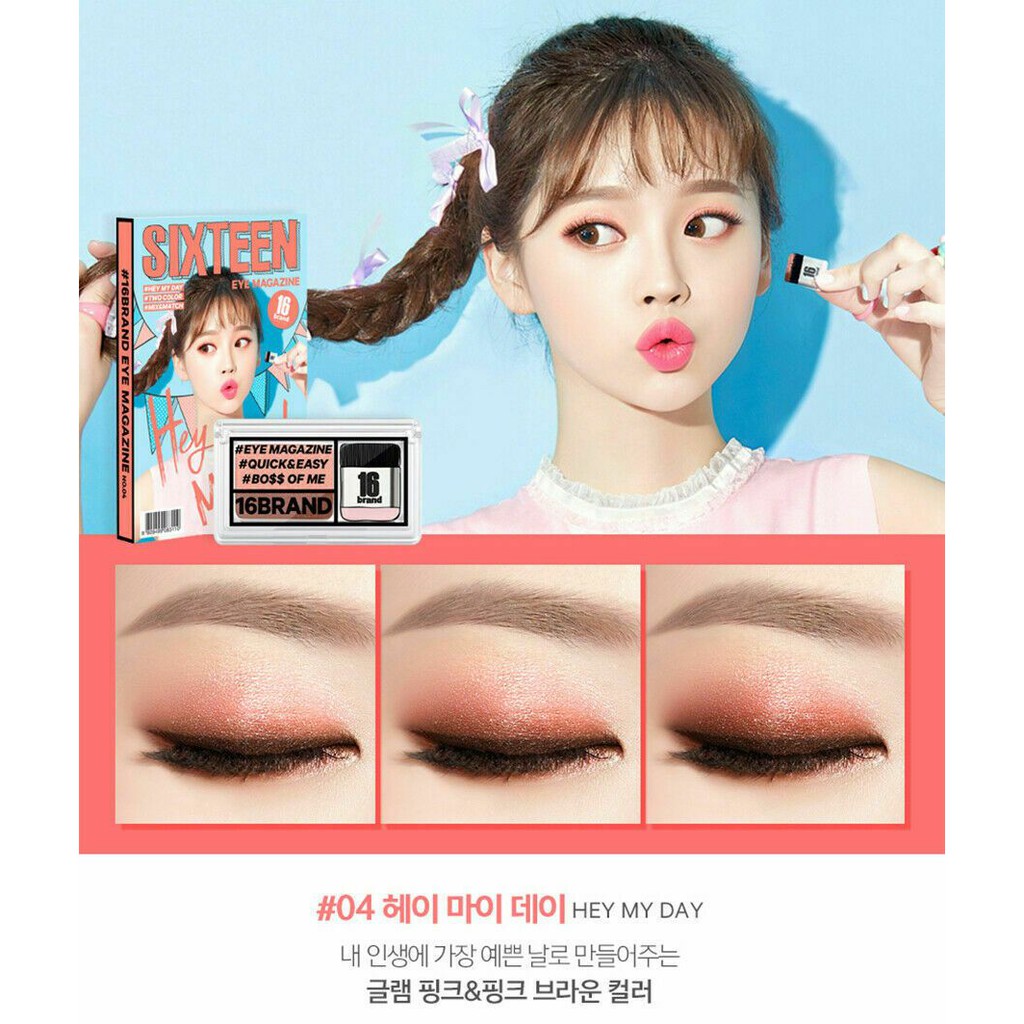 Phấn mắt 16 Brand Sixteen Eye Magazine