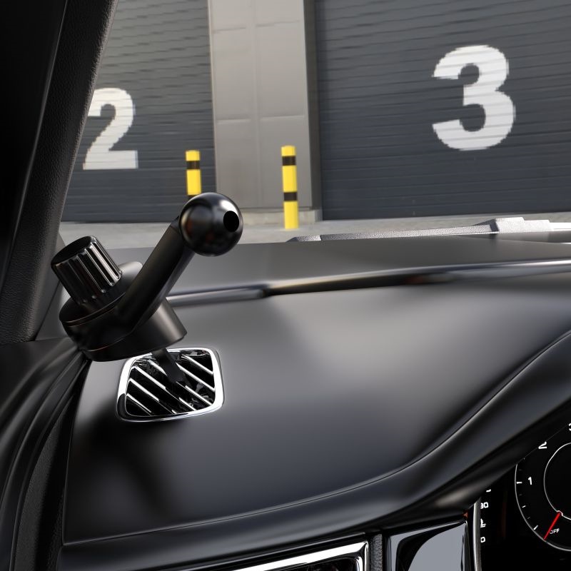 Giá Đỡ Điện Thoại Từ Tính Gắn Lỗ Thông Gió Xe Hơi 17mm