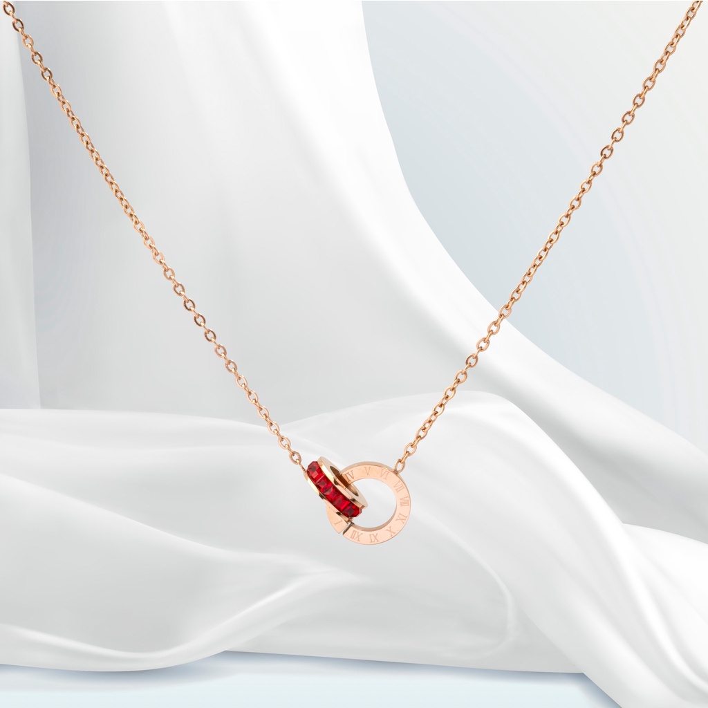 Dây chuyền CDE Sweet Love Necklace CDE02013.RED