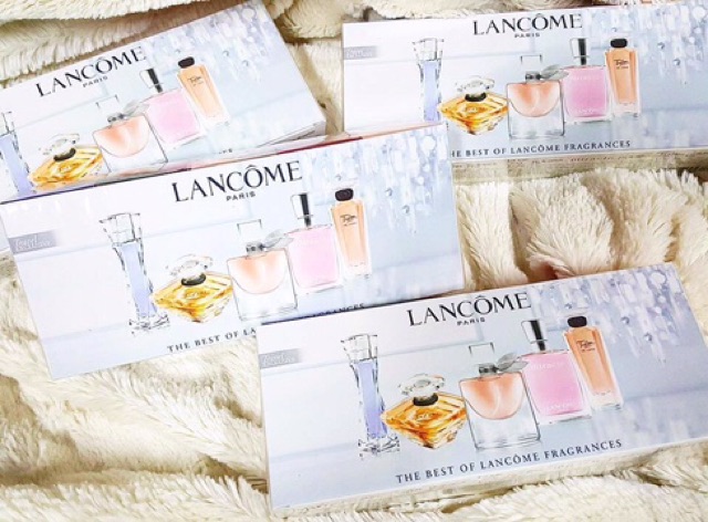 🎀 Set Lancome Mini - The Best Of Lancome Fragrances mẫu 2017 | Thế Giới Skin Care