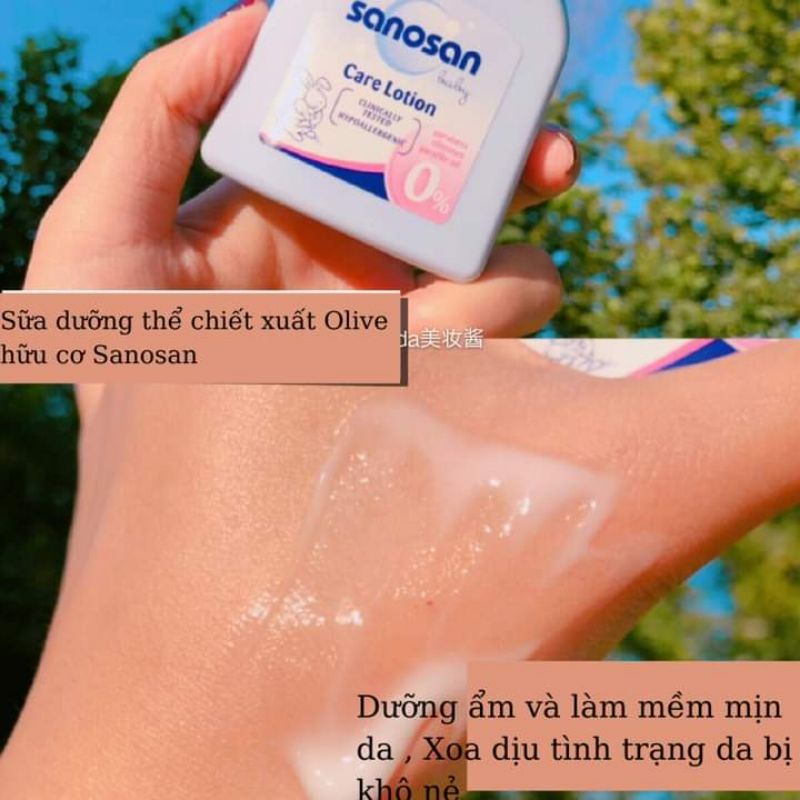Dưỡng thể sanosan (chính hãng)
