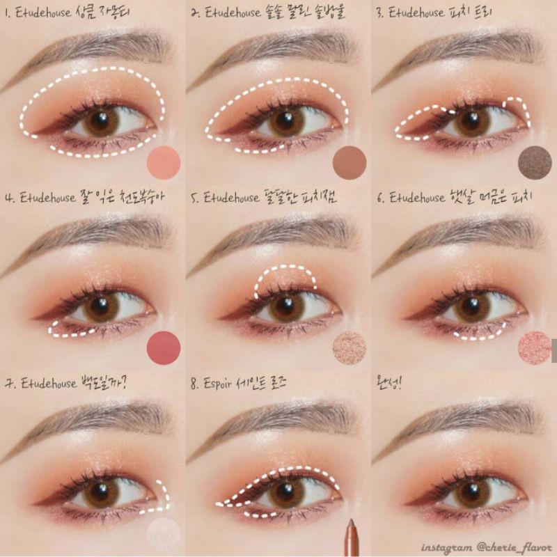 Bảng Phấn Mắt ETUDE HOUSE Color Eyes Peach Farm