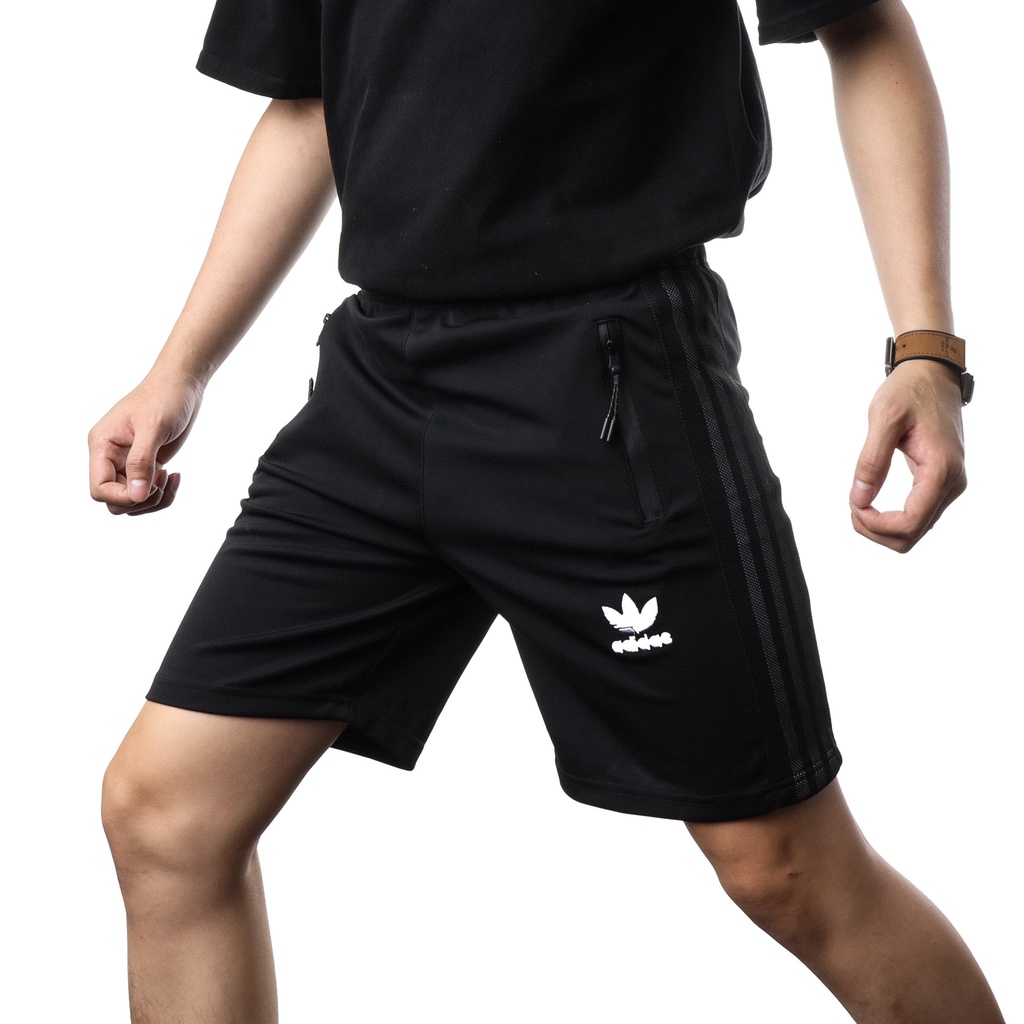 Quần short thể thao nam chất liệu Poli 2 da dày mịn 8368