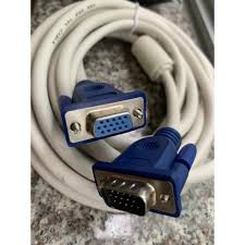 DÂY CÁP 2 ĐẦU VGA, CÁP MÁY CHIẾU VGA KM NỐI DÀI MALE TO FEMALE (3+4) 1.5M VFS1.5