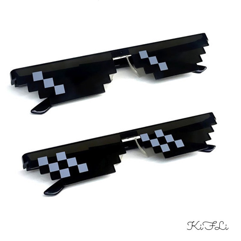 ✶❀◐Kính Mát 2d Phong Cách Mosaic Thời Trang Cá Tính | BigBuy360 - bigbuy360.vn