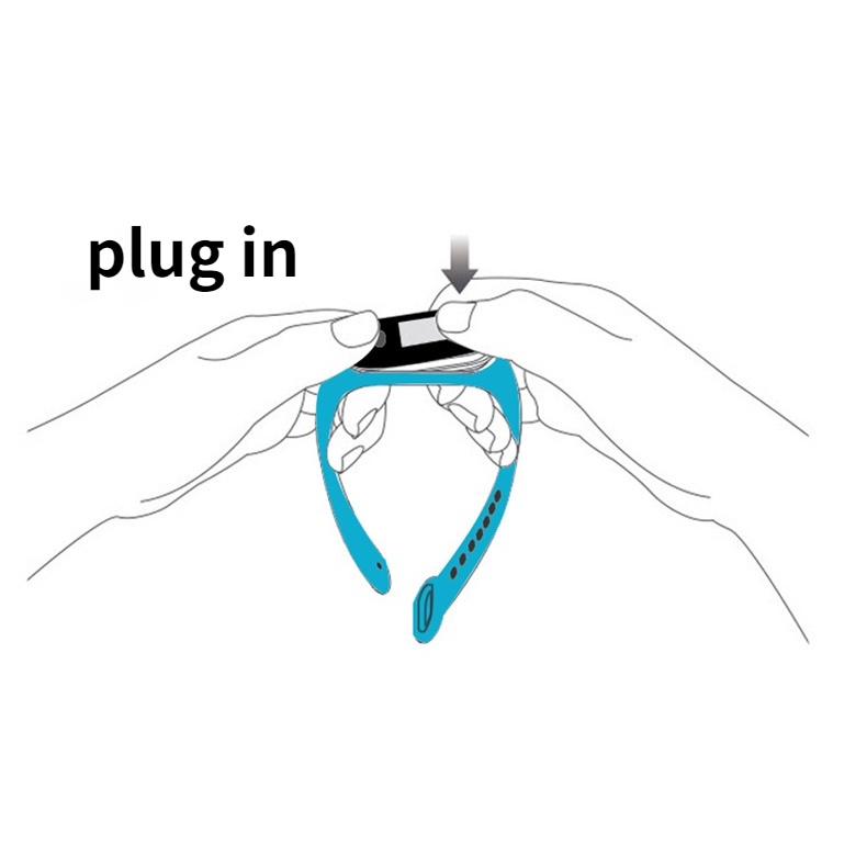 Dây Đeo Hai Màu Tương Thích Với Mi Band 4 Và Mi Band 3