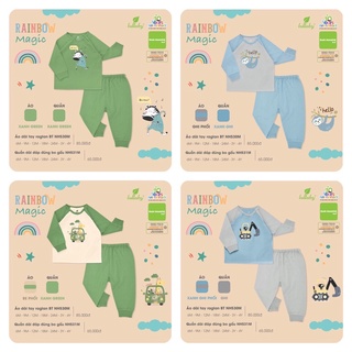 Bộ dài tay raglan in hình Lullaby Bé Trai (9m-4y) 2022