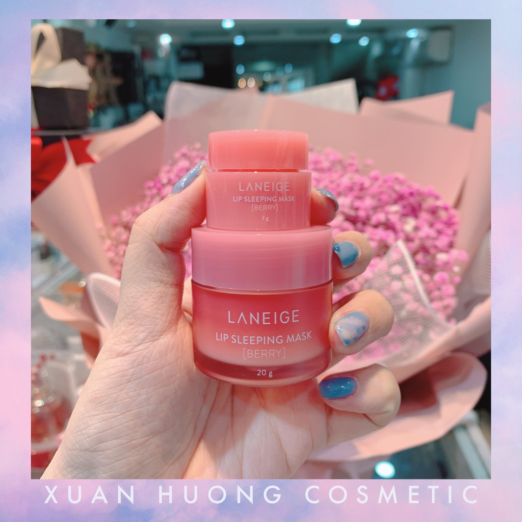 Ủ môi💜FREE SHIP💜mặt nạ ngủ môi laneige.Son dưỡng môi