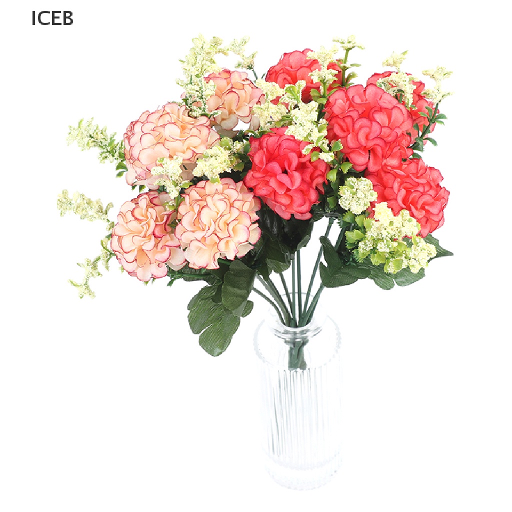 1 Bó 5 Hoa Cẩm Tú Cầu Giả Bằng Lụa Nhiều Màu Sắc Dùng Trang Trí