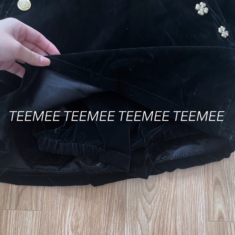 Chân váy nhung khuy (kèm ảnh thật) | BigBuy360 - bigbuy360.vn