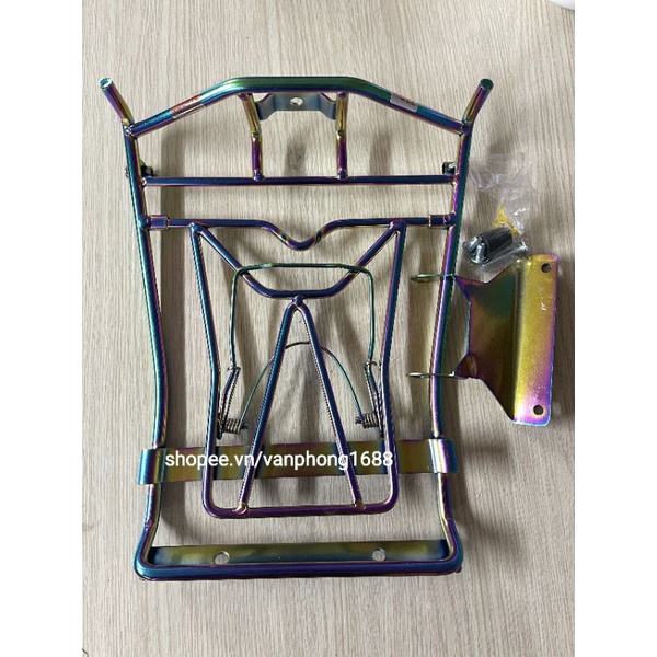 Baga AB160-125-150 AirBlade 2020->2023 Xi Titan/Xi 7 Màu/Sơn Đen/INOX Pát Bắt Yên Xe