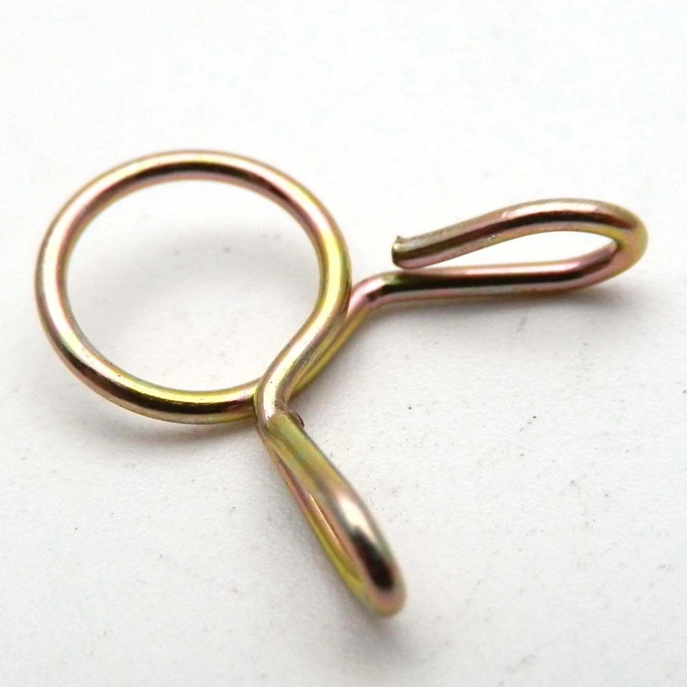 Kẹp lò xo cho ống nhiên liệu M5-M14 bằng kim loại mạ kẽm cho xe máy/xe hơi