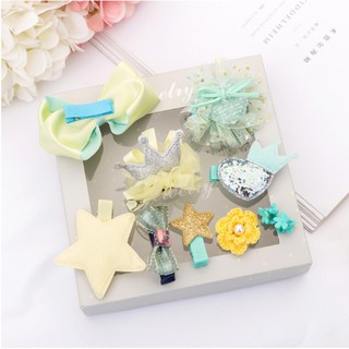 SET 10 MÓN KẸP TÓC BÉ GÁI