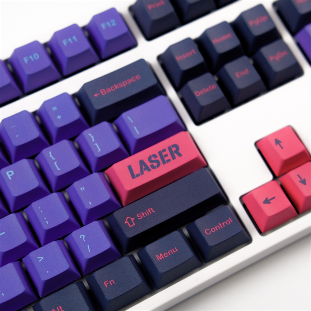 Kẹp phím bằng laser GMK, 132 phím Keycaps Cherry Profile DYE-SUB Cá nhân hóa GMK Keycaps cho bàn phím cơ