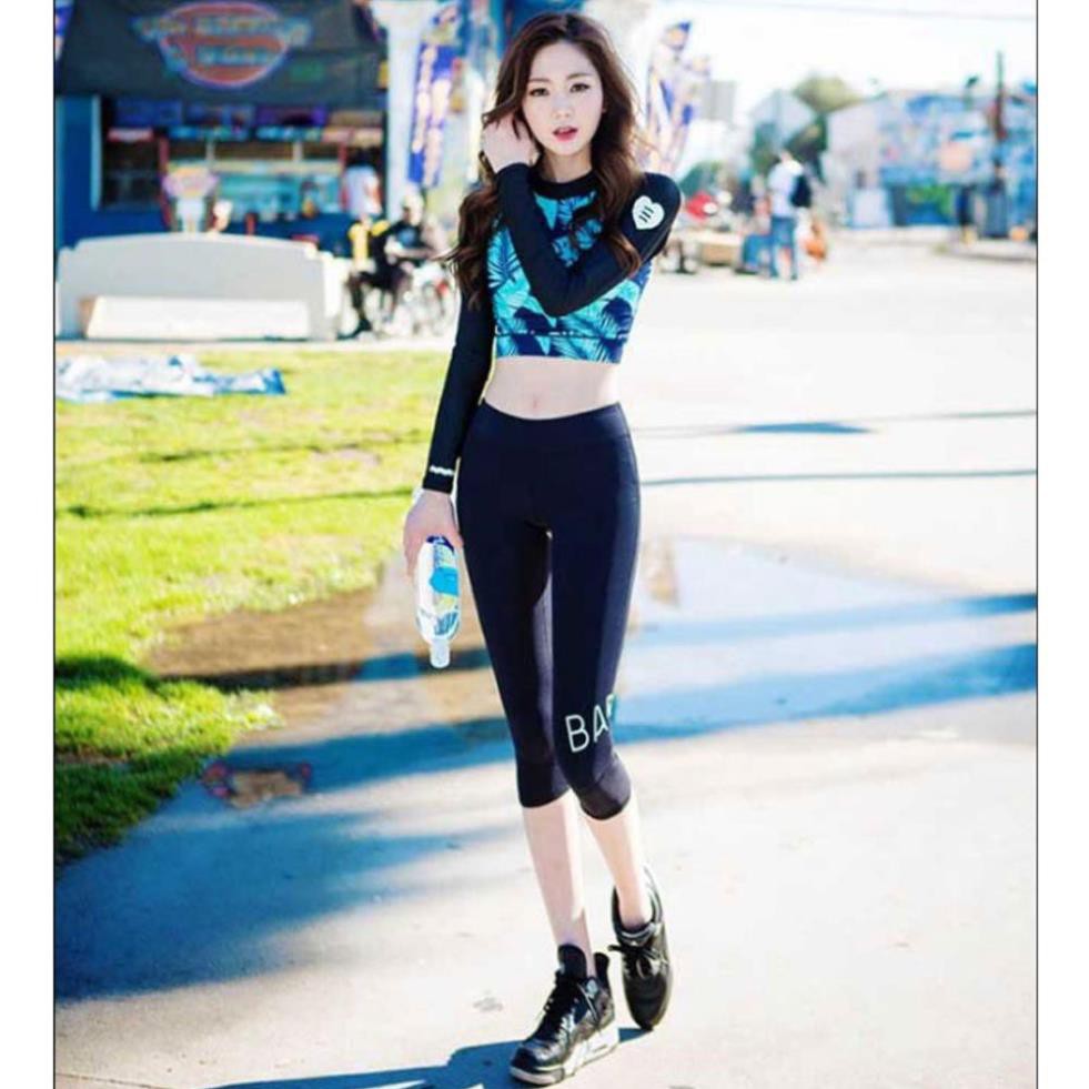 𝐂ự𝐜 𝐑ẻ XẢ 🚀 | Ảnh Thật | Đồ bơi dài tay quần lửng, áo croptop BK-168i . 2020 Sale 1 Xinh Chuẩn . ! ' ' ˇ | BigBuy360 - bigbuy360.vn
