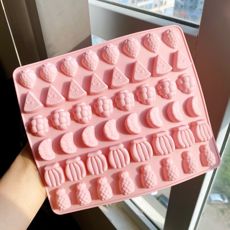 Khuôn silicon làm thạch rau câu, socola, bánh, kẹo dẻo