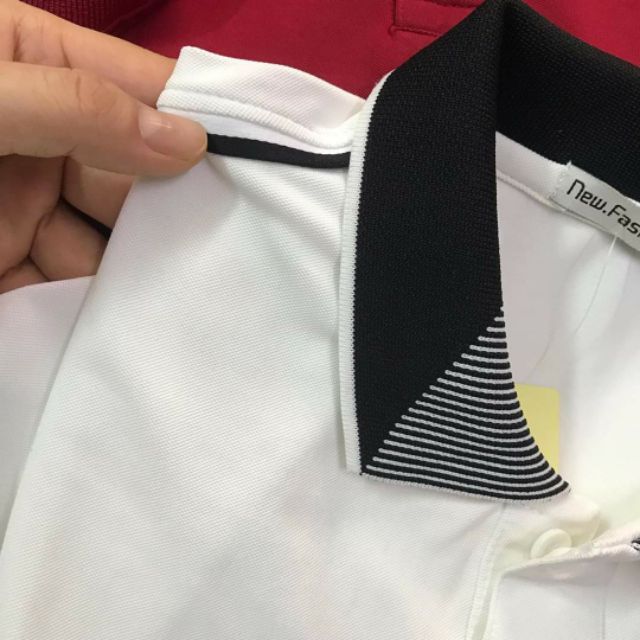 Áo thun classic cổ bẻ mới