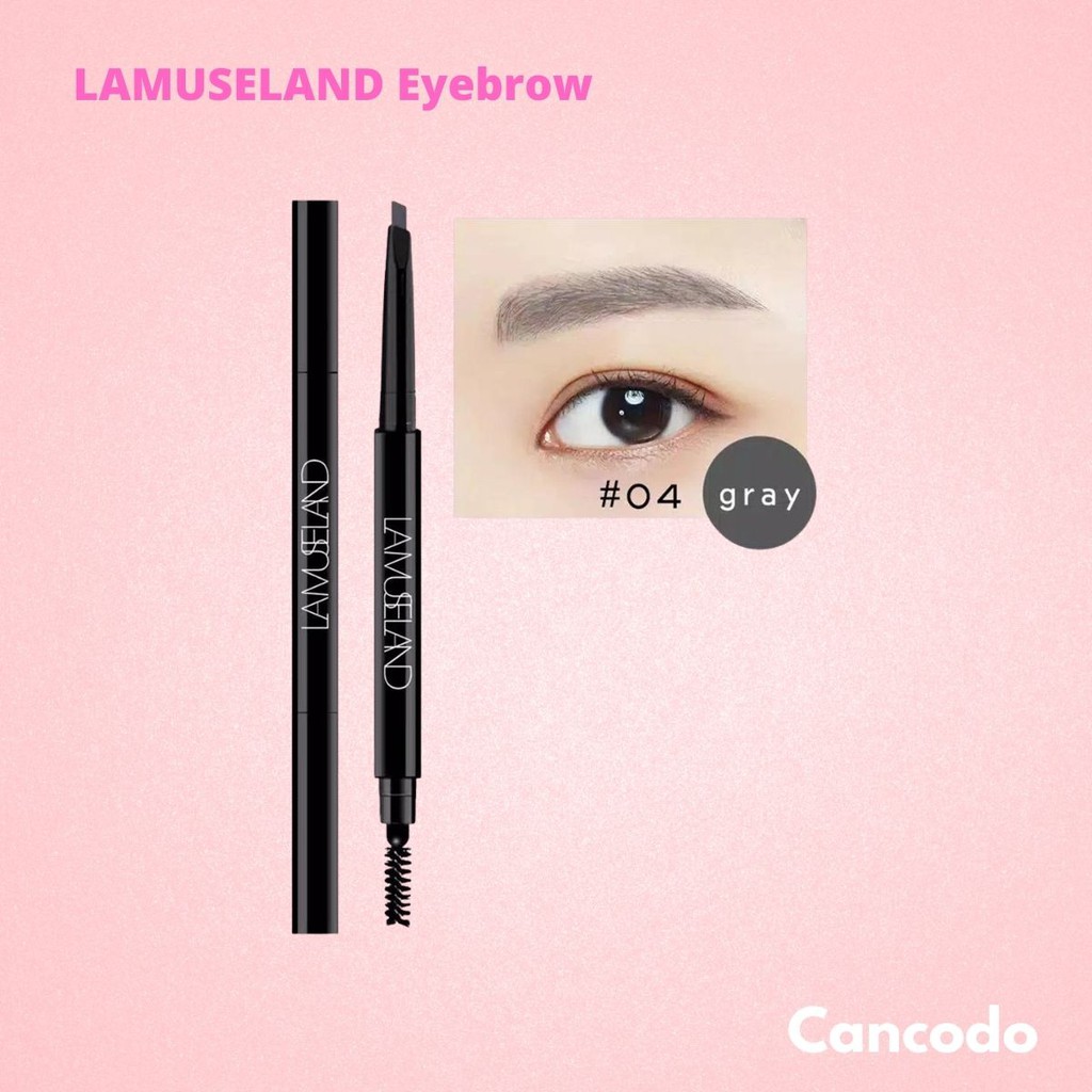 (hàng Mới Về) Chì Kẻ Lông Mày Lamuseland Xoay Tự Động Chống Thấm Nước