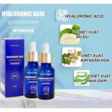 HYALURONIC ACID BOOSTER SERUM| Tinh Chất Cấp Ẩm Căng Bóng Da 100ml / Mediworld