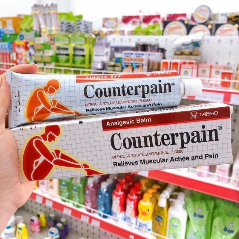 Cao nóng, cao lạnh Counterpain Thái lan tuyp 60g