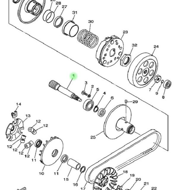 Phụ Tùng Chuyên Dụng Cho Xe Yamaha Nouvo 2d5-e6111