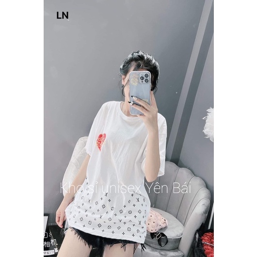 Áo phông VL logo tim đỏ DA6