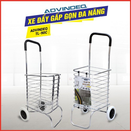 Xe Kéo Hàng Đi Chợ Đa Năng ADVINDEQ TL-90C