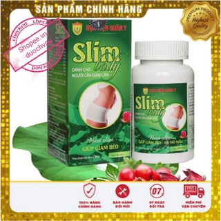 2 hộp Giảm cân SLIM BODY Học viện Quân Y