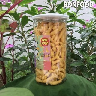 Bim bim snack cá Bon Food 247 giòn tan hộp 150g, Bim bim hình cá đáng yeue ăn liền giòn tan ăn vặt