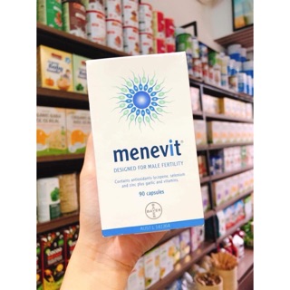 Viên uống Menevit tăng chất lượng tinh trùng